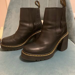 Dr. Martens Spence leather flared heel Chelsea boot size 7